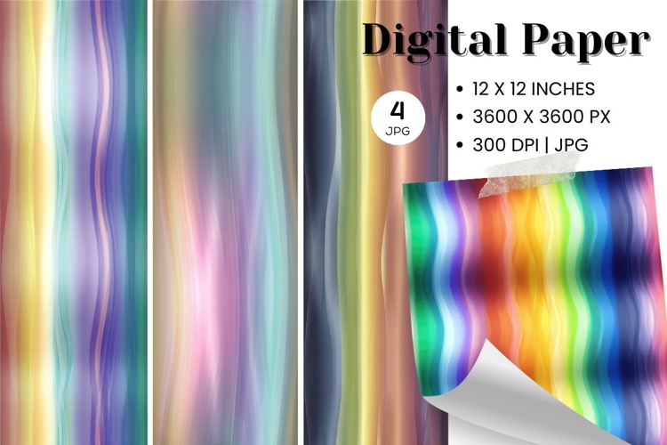 Stripe Pattern Background Gift Wrap Wallpaper Digital Paper