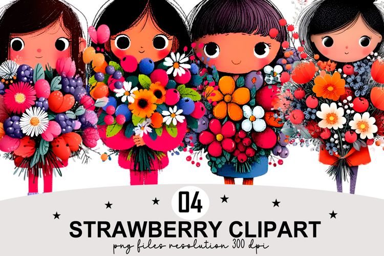 Cartoon Strawberry Clipart  Image 8