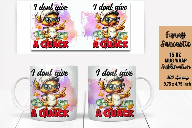 Sarcastic Quotes Mug Wrap Sublimation