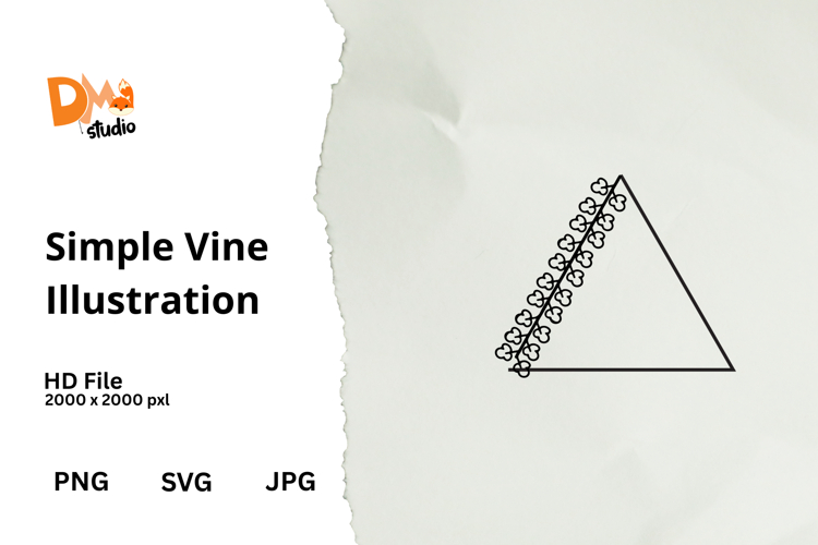 Simple Vine Illustration
