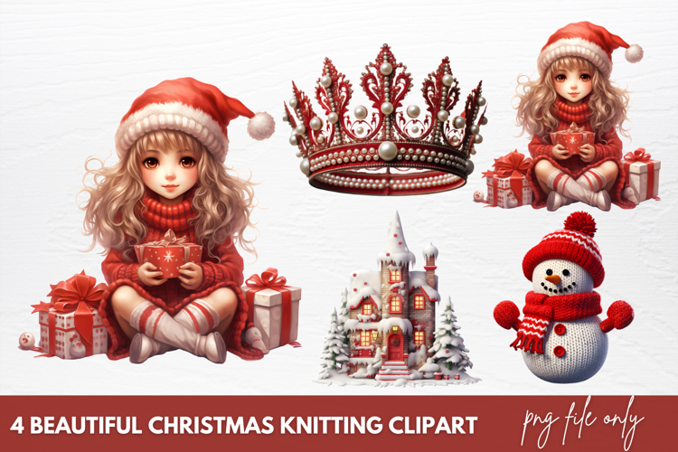 Knitting Clipart Image 3