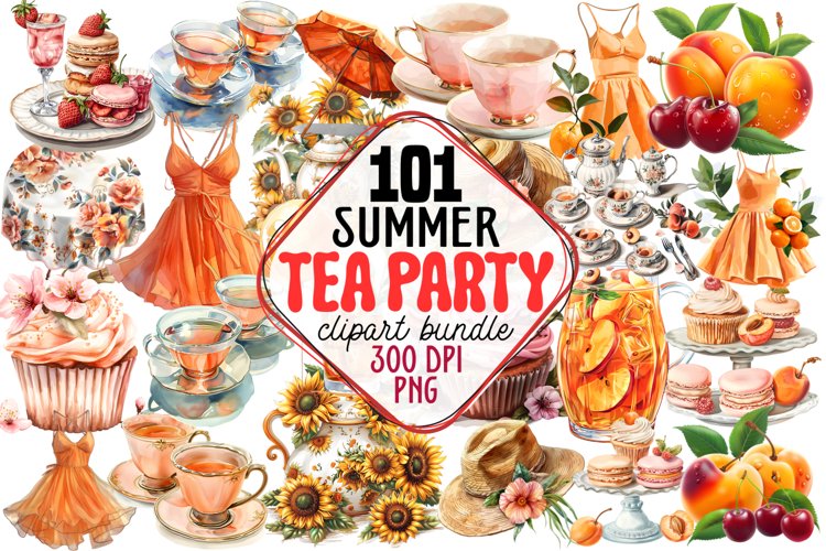 Tea Party Clipart Image 6