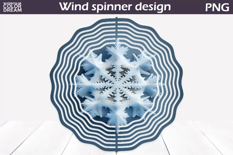 Snowflake Wind Spinner | Christmas Wind Spinner