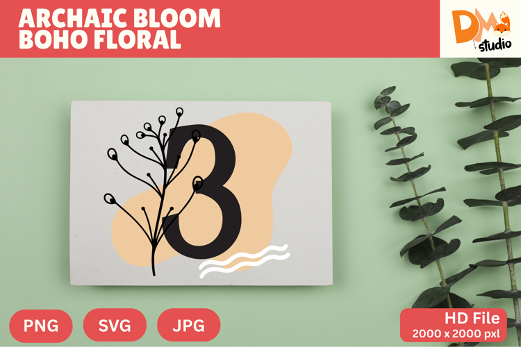 Floral Letter Svg Image 7