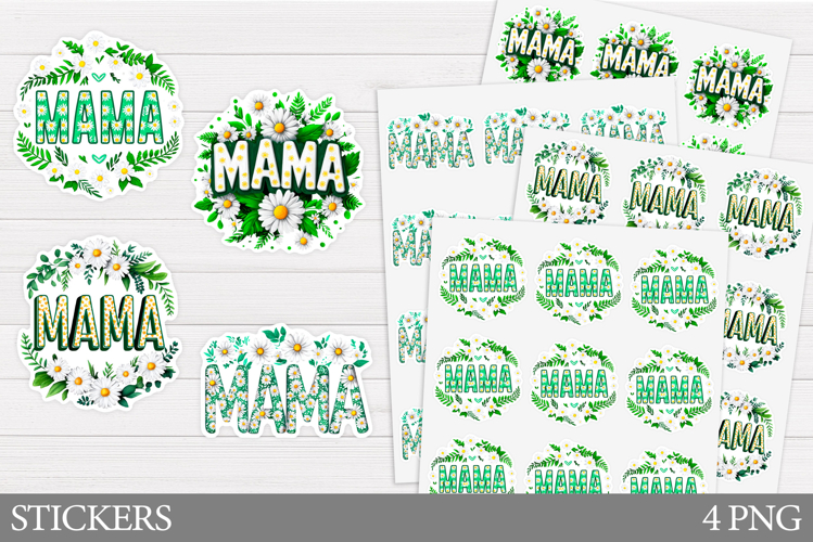 Mothers Day Sticker. Mama Sticker Printable