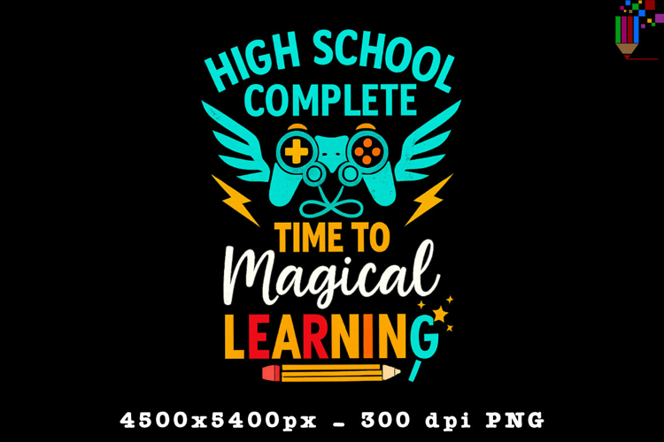 High School Complete Magical Learning PNG
