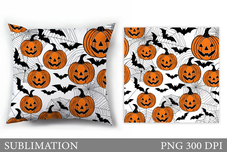 Halloween Sublimation. Halloween Pillow Sublimation example image 1