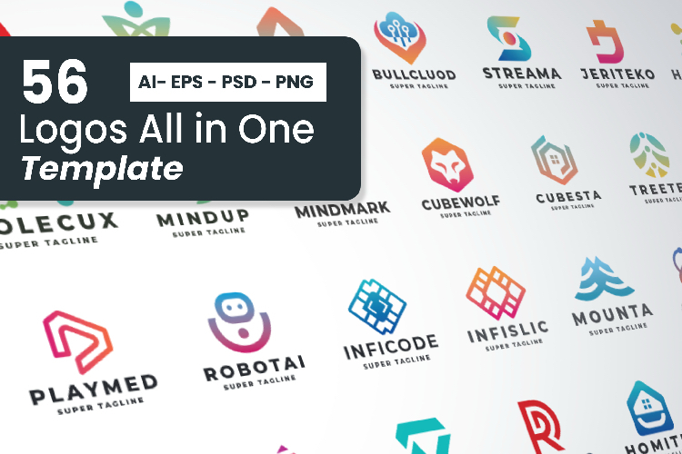56 Logos All in One Template