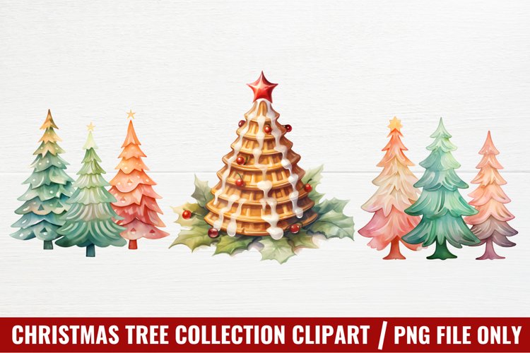 Christmas Watercolor Clipart Image 8