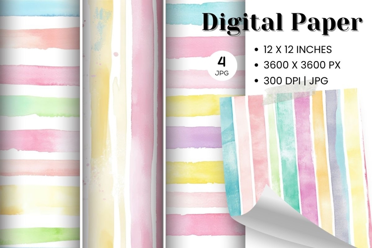 Stripe Pattern Background Gift Wrap Wallpaper Digital Paper7