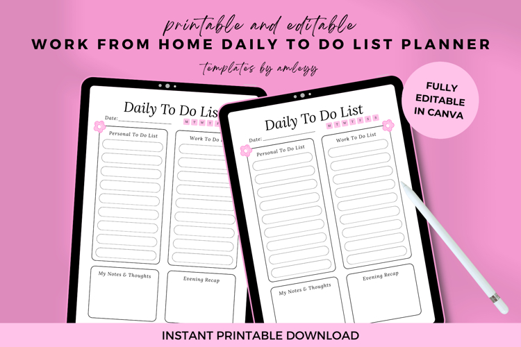 Work Planner Template Image 16