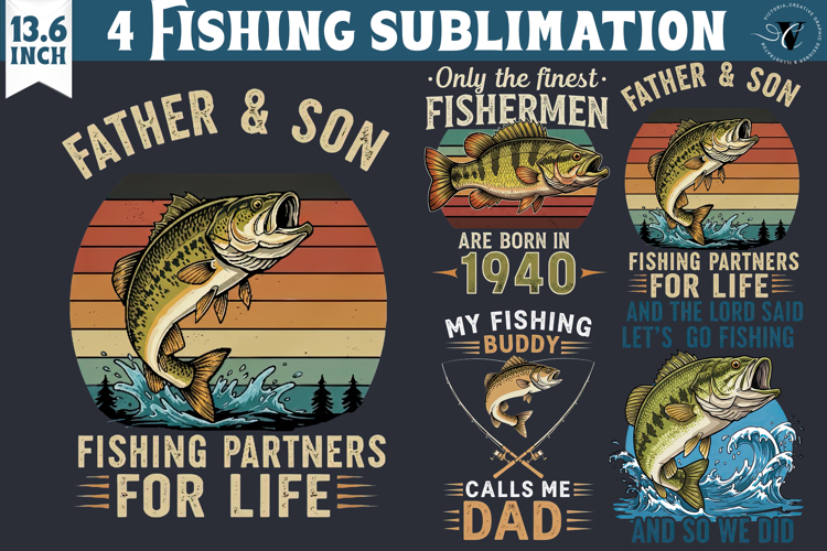 Fishing sublimation design | Fishing | Fishing lover gift