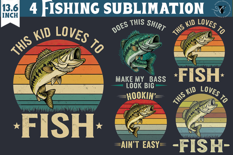 Fishing sublimation design | Fishing | Fishing lover gift