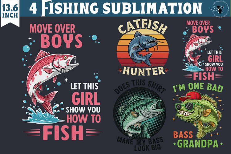 Fishing sublimation design | Fishing | Fishing lover gift