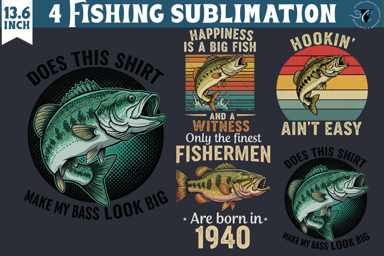 Fishing sublimation design | Fishing | Fishing lover gift