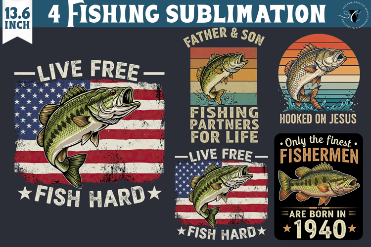 Fishing sublimation design | Fishing | Fishing lover gift