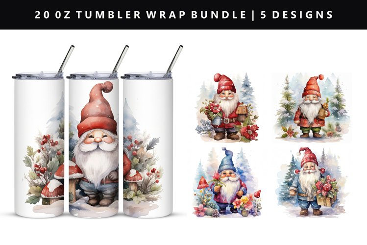 Christmas Tumbler Wrap Image 14