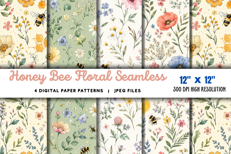 Floral Seamless Pattern Image 23
