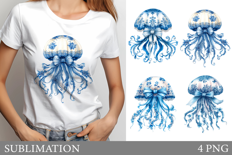 Jellyfish Clipart Image 24