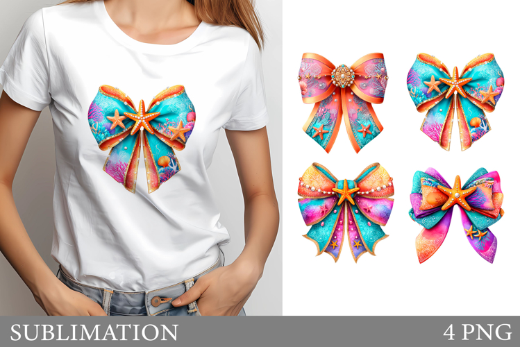 Sea Bow T-Shirt Design. Sea Bow Sublimation