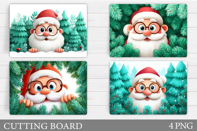 Cute Santa Clipart Image 8