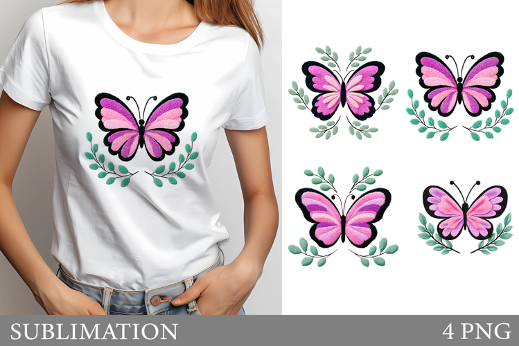 Butterfly Sublimation. Butterfly T-Shirt Sublimation