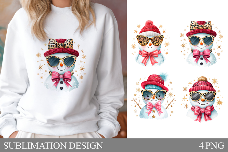 Snowman Sublimation. Snowman T-Shirt Sublimation