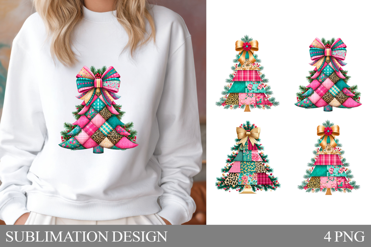 Christmas Tree T-Shirt. Christmas Tree Sublimation
