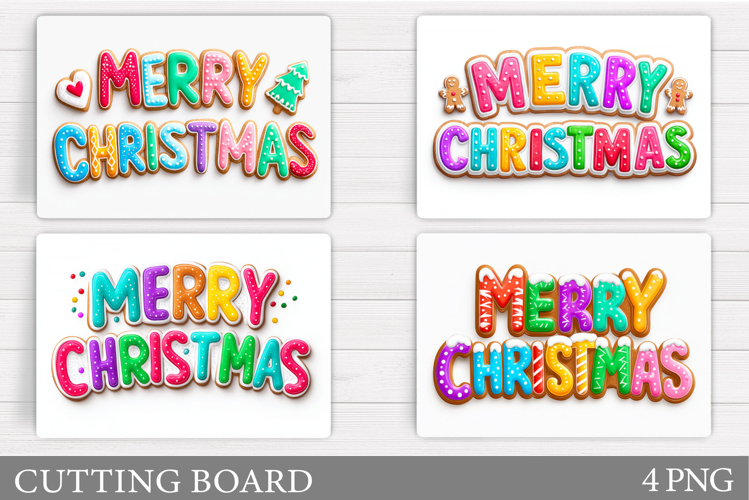 Christmas Cutting Board Design. Christmas Sublimation