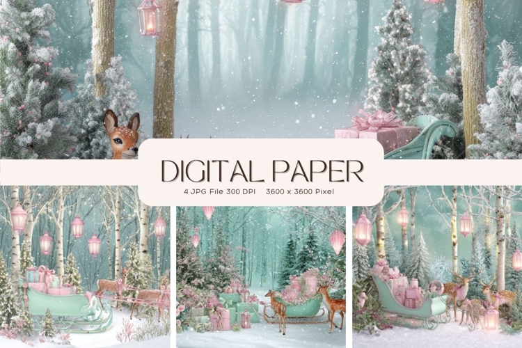 Snow Christmas Backgrounds