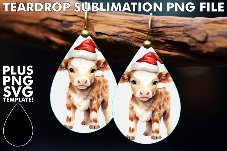 Holiday Animal Sublimation Jewelry