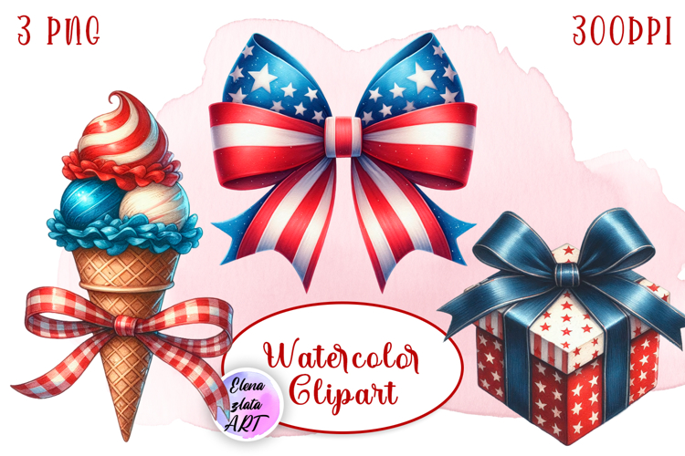American Flag Clipart Image 20