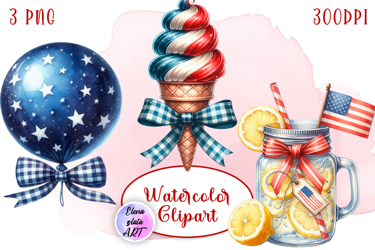 American Flag Clipart Image 15