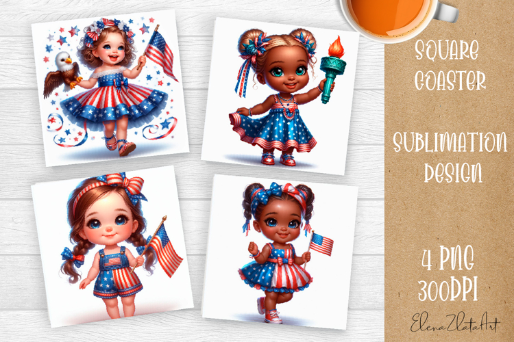 American Flag Clipart Image 23