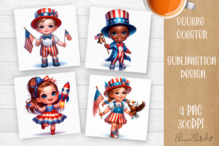 American Flag Clipart Image 22