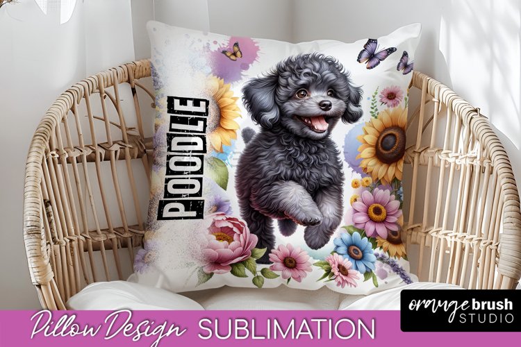 Poodle Cream Dog \"Happy Birthday\" Card (6\"x 4\") With Envelope. Blank Inside For Your Own Message. Perfect For Any Dog Lover