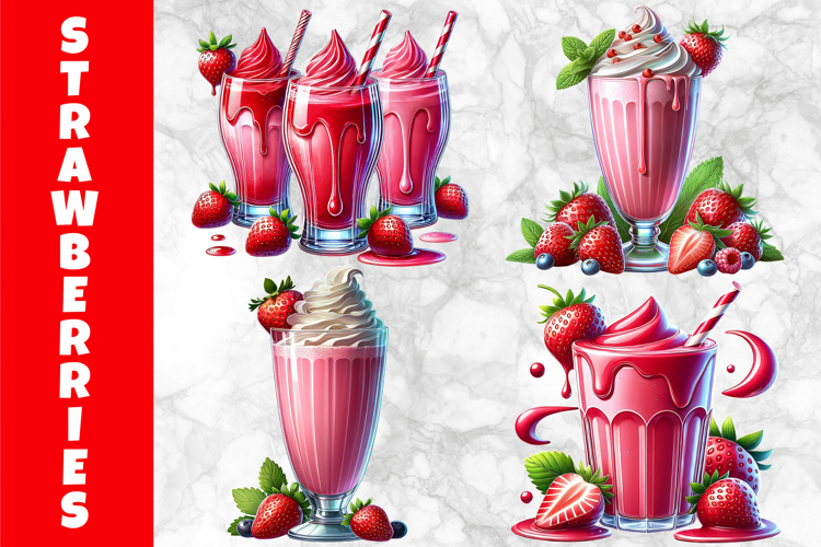 Smoothies Clipart Image 16