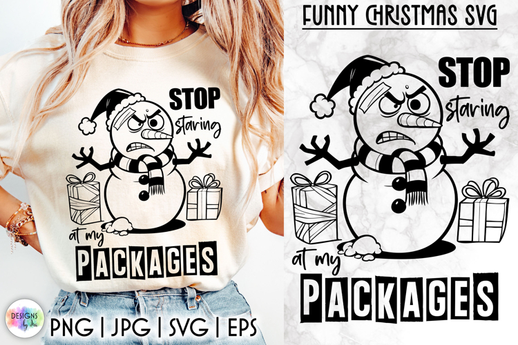 Funny Christmas SVG, Christmas Quote for Cricut & Silhouette