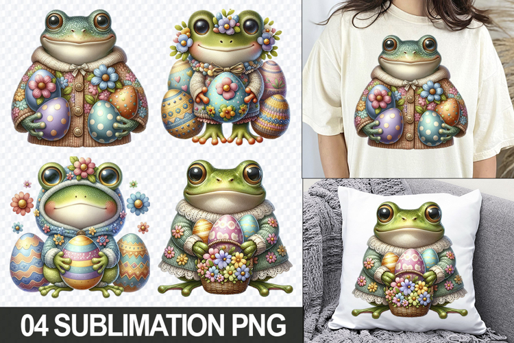 Cute Frog Clipart Image 10