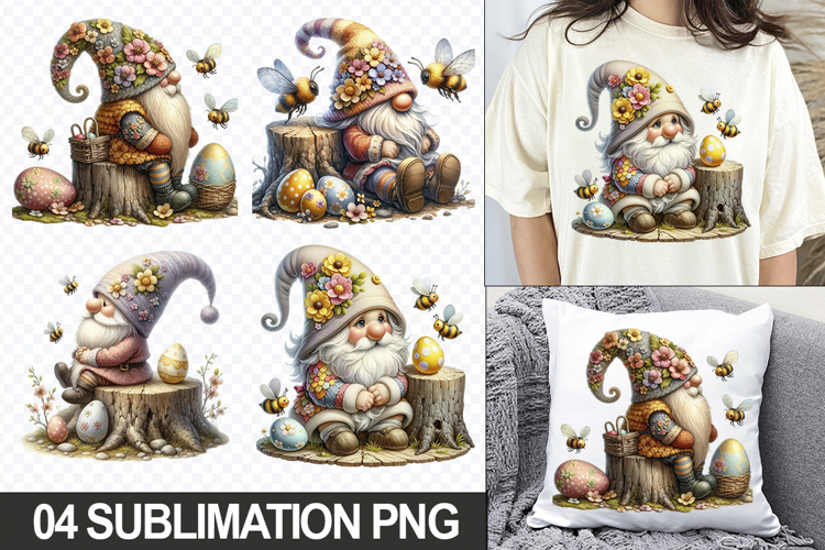Easter Gnome Clipart Image 7