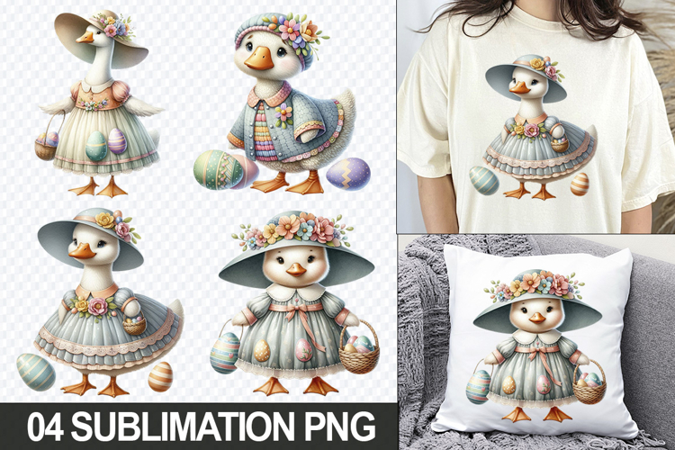 Cute Duck Clipart Image 15