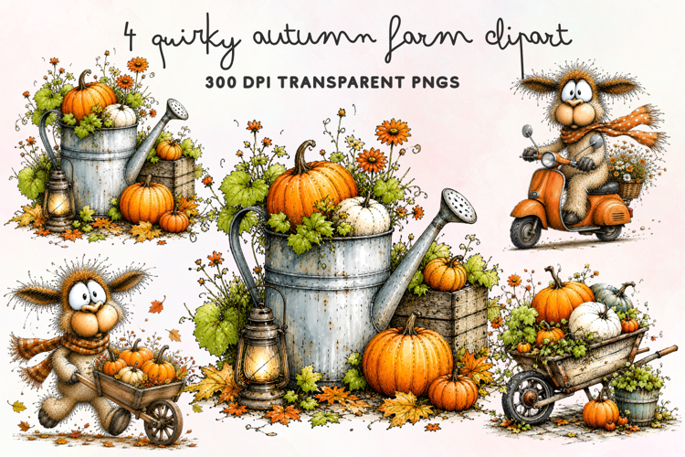 Farmhouse Animals Clipart Image 18