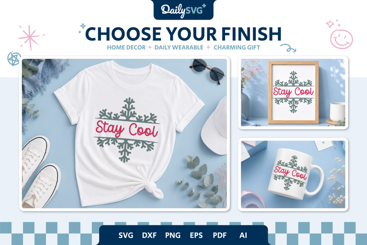 Winter Snowflake SVG