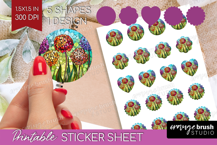 Stained Glass Printable Image 6