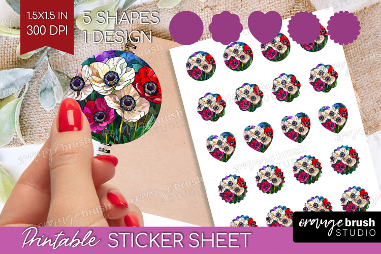 Stained Glass Printable Image 4