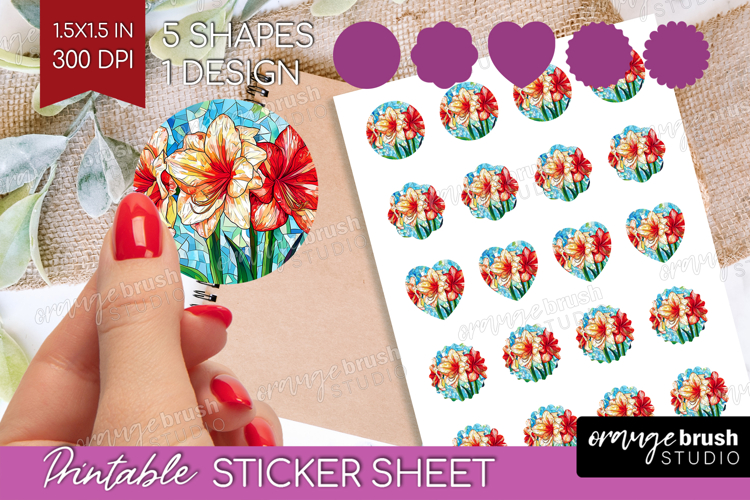 Stained Glass Printable Image 3