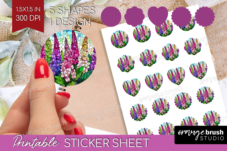 Stained Glass Printable Image 7