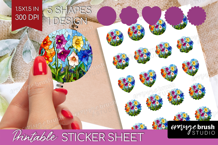 Stained Glass Printable