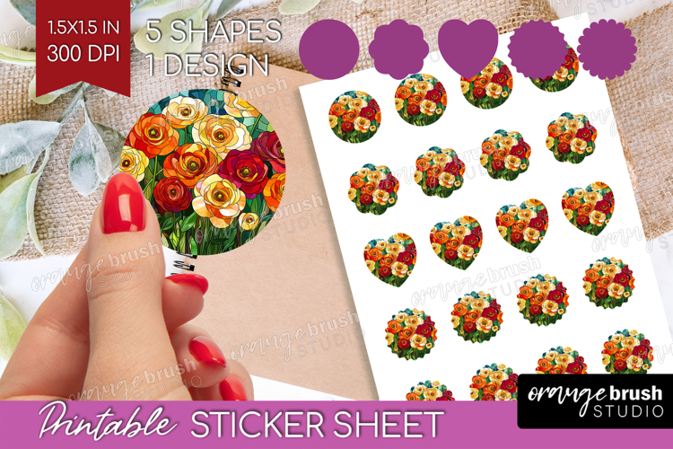 Stained Glass Printable Image 24