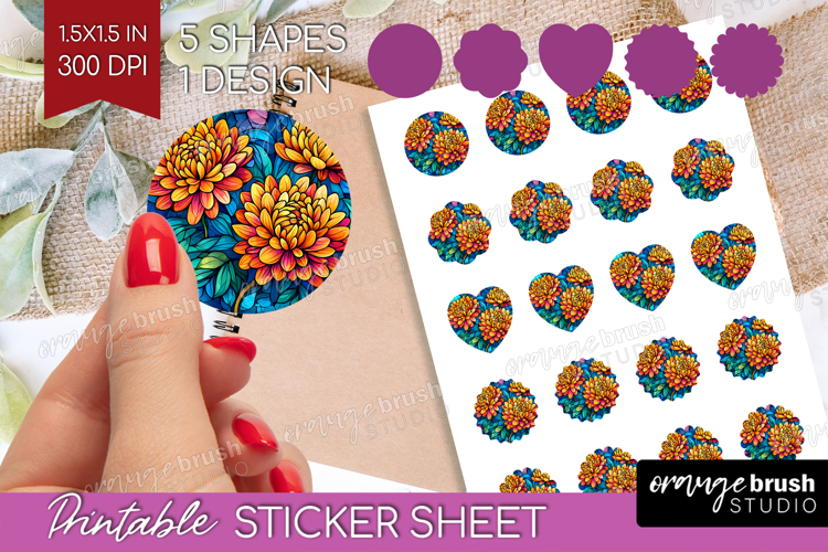 Stained Glass Printable Image 22